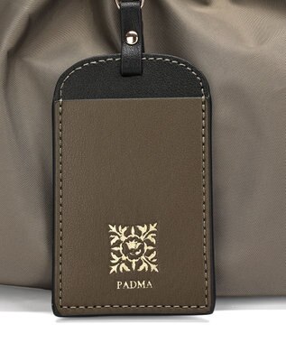 style code 【PADMA/パドマ】ナイロン×レザー　巾着　ショルダーバッグ 2WAY カーキ