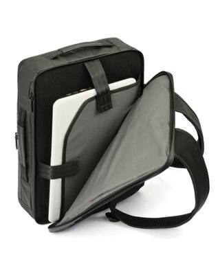 ACE BAGS & LUGGAGE ace. ガジェタブル エアV ビジネスリュック  B4サイズ 15.6インチPC収納 16L 酷暑対策 20032 エース ブラック