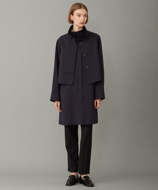 ICB ボンディングツイル スリーブレスアウター ネイビー系