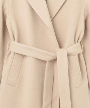 J.PRESS YORK STREET 【WOMEN】メルトン ガウンコート ベージュ系