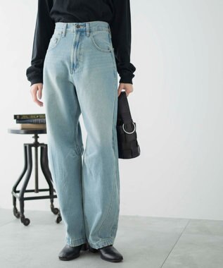 WEGO カーブデニムパンツ