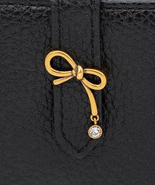 LANVIN en Bleu リュバン 薄マチ長財布 ブラック