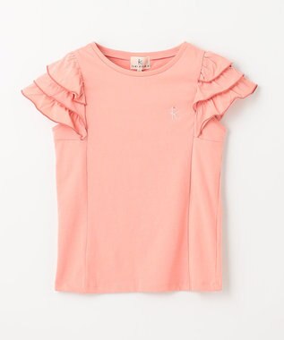 組曲 KIDS 【150-160㎝】メローメロー Tシャツ ピンク系