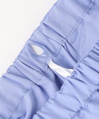 組曲 KIDS 【150-170㎝】 クロップドカフスパンツ サックスブルー