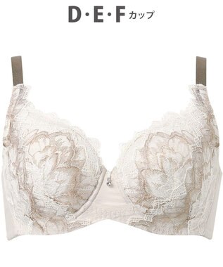 WACOAL ブラジャー 【ハグするブラ】 体温を感知してカラダになじむ 脇高設計 小さく見せる Hカップまで対応 大きいサイズ レディース フルカップ BXB318 /ワコール