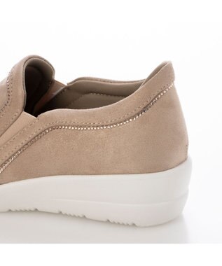 Riz raffinee <Riz raffinee>ヒールアップスリッポンスニーカー オークメタリック