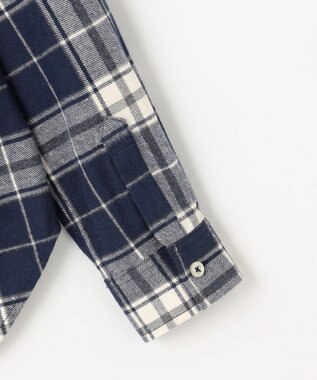 J.PRESS KIDS 【140-170cm】ビッグチェック シャツ ネイビー系4