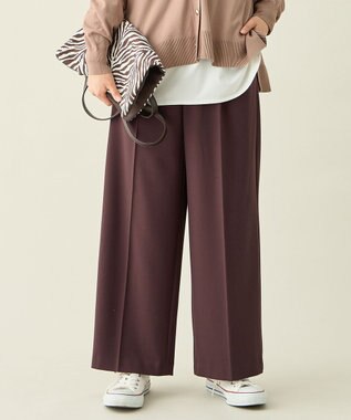 ANY 【LEE掲載/6サイズ展開/裏起毛/ウエストゴム】ウォームワイドパンツ