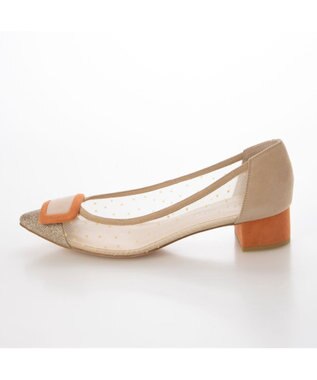 MODE ET JACOMO <MODE ET JACOMO>バックルチュールパンプス ゴールド