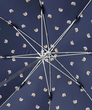 MOONBAT ポール＆ジョー アクセソワ 折りたたみ傘 ヌネット ネイビーブルー