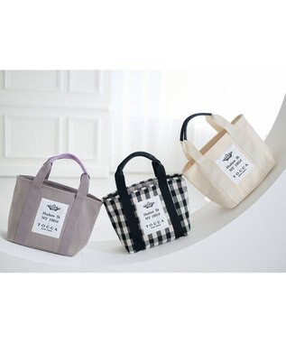TOCCA 【WEB＆一部店舗限定】TOCCA AVENUE CANVAS TOTE キャンバス トートバッグ アイボリー系