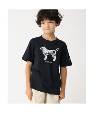 Columbia Columbia/ 【KIDS】バレークリークショートスリーブグラフィックシャツ /コロンビア Black、 Friendly Fun
