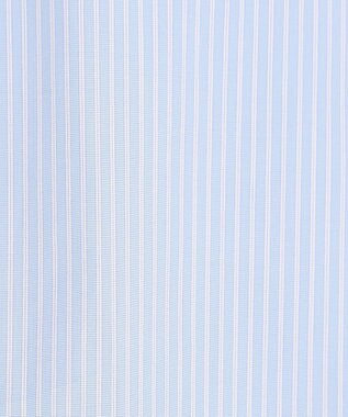 J.PRESS MEN 【J.PRESS ORIGINALS】Broad Stripe Open Half Sleeve Shirt / Baggy-Fit サックスブルー系1