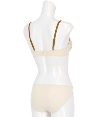 AMPHI ブラジャー ショーツセット 自然なまる胸メイク 【ブラ＆ショーツセット】 上下セット ブラ BCC231 アンフィ／ワコール ベージュ