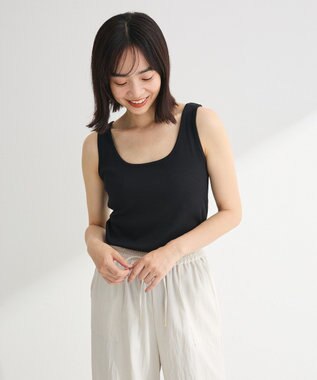 Green Parks 機能付テレコリブタンクトップ