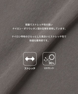 PW CIRCULUS 【MEN】サイドパンチング テーパードパンツ ゴルフ グレー系