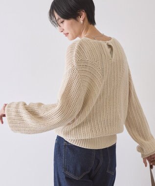 AMERICAN HOLIC ルーズニットプルオーバー Ivory