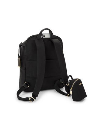 TUMI VOYAGEUR 「ホールジー」バックパック BLACK/GOLD