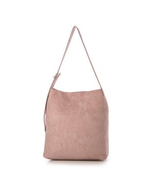 UNBILLION カシュカシュ cachecache / フェイクスエードホーボーバッグ ピンク