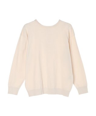 CRAFT STANDARD BOUTIQUE ２ＷＡＹクルーネックニットカーディガン Ivory