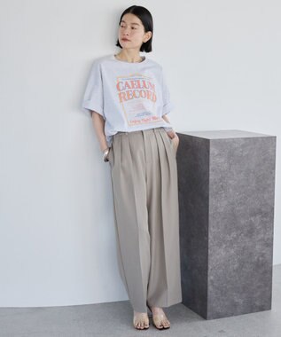 AMERICAN HOLIC タックワイドパンツ Beige