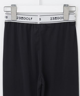 23区GOLF 【WOMEN】【吸水速乾/ＵＶケア】３０ｄカノコインナー レギンス ブラック系