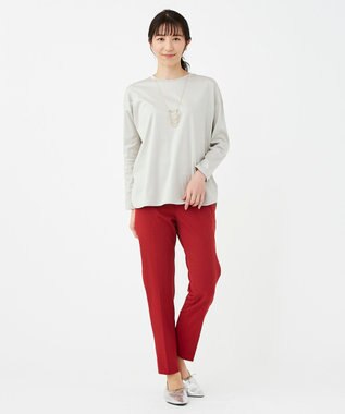 KASHIYAMA 【抗菌消臭】クレンゼ ロングスリーブTeeシャツ アイスグレー