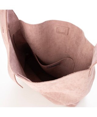 UNBILLION カシュカシュ cachecache / フェイクスエードホーボーバッグ ピンク