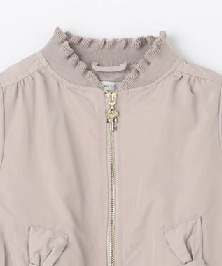 ANY KIDS ガーリー MA-1 ベージュ