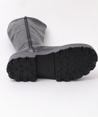 WEGO プレーンロングブーツ ブラック