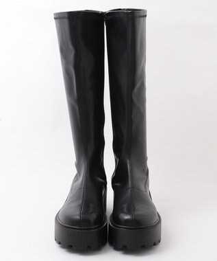 WEGO プレーンロングブーツ ブラック