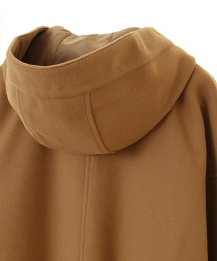 Green Parks フード取り外しハーフコート Camel