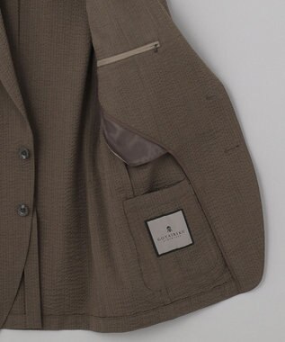 GOTAIRIKU 【EC＆一部店舗限定】【AIRY MOVE / セットアップ対応】テクノソラーロサッカー セットアップジャケット ダークブラウン系