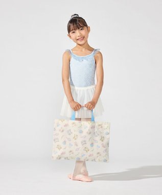 Chacott Catレッスントートバッグ オフホワイト