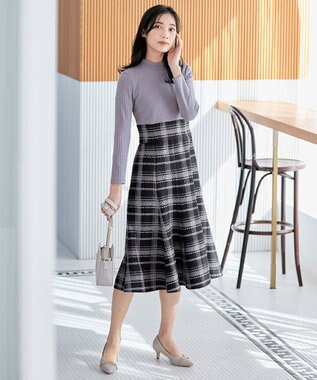 ANY SIS 【美人百花7月号掲載】ビット付きレディライク パンプス グレージュ