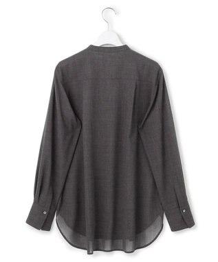 23区 L 【VERY11月号掲載/洗える】TWボイル フリルディテール ブラウス グレー系