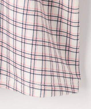組曲 KIDS 【110-140cm】シャーリングブラウス Tシャツ クロスチェック系5