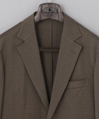 GOTAIRIKU 【EC＆一部店舗限定】【AIRY MOVE / セットアップ対応】テクノソラーロサッカー セットアップジャケット ダークブラウン系