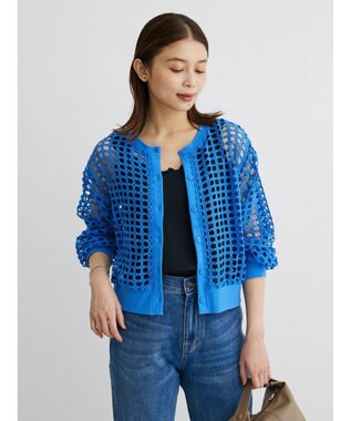 Green Parks ・ＳＵＧＡＲ　ＳＰＯＯＮ　ハナレースカーディガン