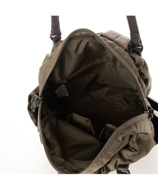 Y'SACCS 【Y’SACCS vous et】ポーチ付き4WAYリュック カーキ