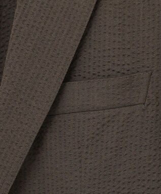 GOTAIRIKU 【EC＆一部店舗限定】【AIRY MOVE / セットアップ対応】テクノソラーロサッカー セットアップジャケット ダークブラウン系