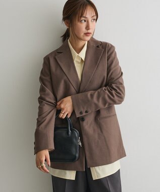 CRAFT STANDARD BOUTIQUE ウールライクオーバーサイズジャケット