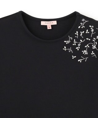 TOCCA TWINKLE BIJOU Tシャツ ブラック系