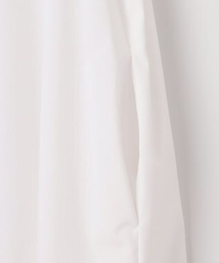 #Newans フレアヘムシャツワンピース ホワイト