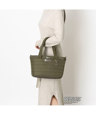 CLATHAS CLATHAS×PEANUTS 2WAYトートバッグ カーキ