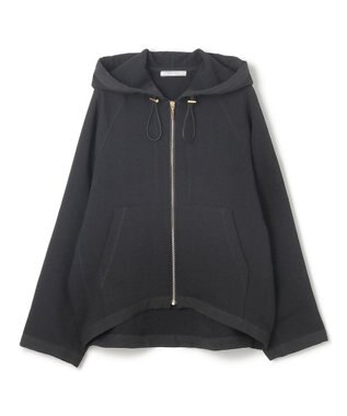 BEIGE， 【洗える】BROOM / スウェット風オーバーサイズドロストパーカー Black