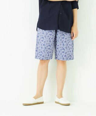  【SPACE】OGアロハリーフ ハーフパンツ