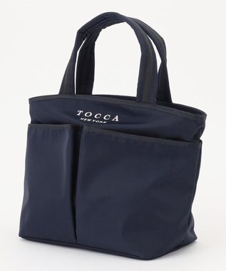 TOCCA 【WEB＆一部店舗限定】【撥水・サスティナブル素材】T-INCONTRO TOTE S トートバッグ S ネイビー系