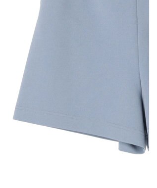 earth music&ecology カットツイルショートパンツ Grayish Blue