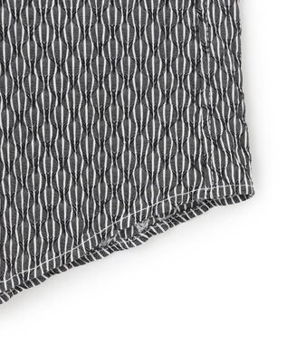 JOSEPH HOMME トライジャガード ストライプ ストレッチ レギュラーカラーシャツ ブラック系1